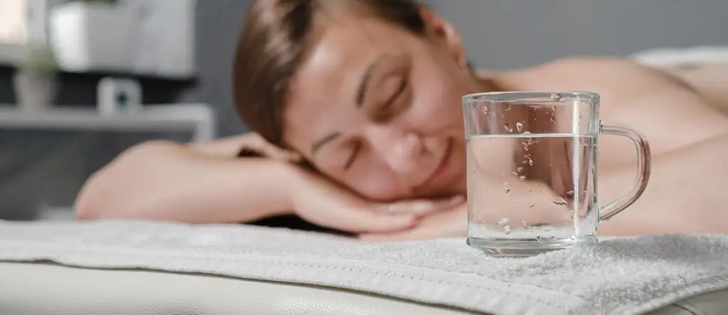 women relaxing after getting a massage